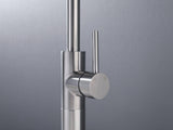 2023 Round Brushed stainless steel 304 Free Standing  Bath tub Mixer Spout Freestanding spout filler Suit Outdoor