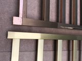 BLACK MATTE Heated Towel Rail rack Square AU standard square 6 bar 620 mm wide brass gold rose gold matte white