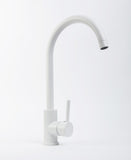 2021 White Goose neck kitchen mixer tap faucet new design