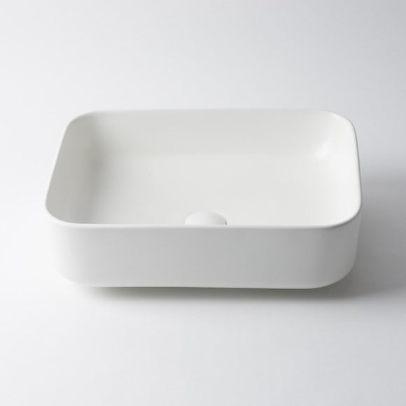 New porcelain white ceramic rectangle  500*390 mm Bowl Counter Top Basin Vanity SINK