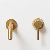 2023 Deep Burnished Gold Brushed mixer WELS WaterMark  round taps wall faucet basin