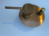 burnished  gold stainless steel made shower head hand held diverter suit outdoor