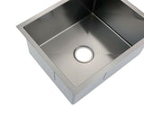 Single Burnished brushed Gunmetal stainless steel kitchen sink hand trough 550*450*250 mm