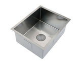 Single Burnished brushed Gunmetal stainless steel kitchen sink hand trough 550*450*250 mm