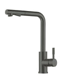 2023 New Matte Black L Shape Pull out Kitchen tap with spray function