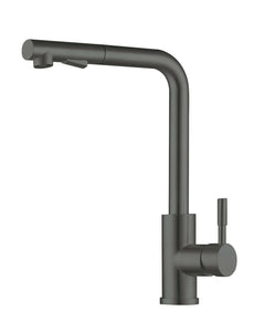2023 Gunmetal L Shape Pull out Kitchen tap stainless steel PVD plated