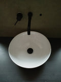 New porcelain white ceramic Round 39cm Bowl Counter Top Basin Vanity SINK