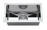 The First Polished stainless steel 304 single small bowl kitchen sink hand made pantry