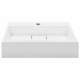 500*300 mm Ultra Modern man made wash basin counter top Wall Hung Basin White 2021