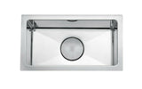 The First Polished stainless steel 304 single small bowl kitchen sink hand made pantry