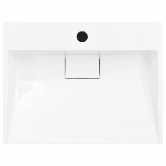 500*300 mm Ultra Modern man made wash basin counter top Wall Hung Basin White 2021