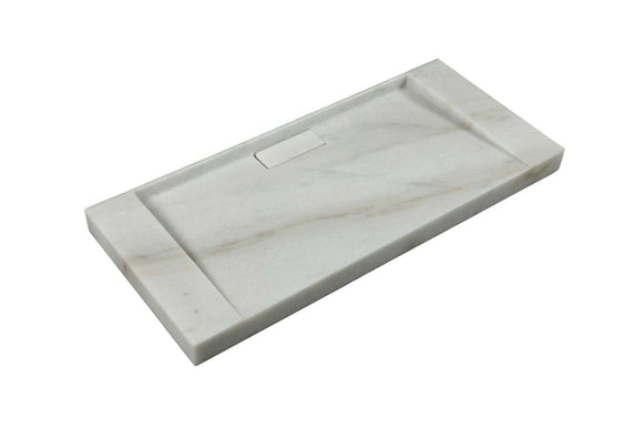 Hand Crafted Marble Nature stone wash basin Carrara White wall hung 1400*450*70 mm