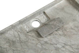 2023 Hand Crafted Marble Nature stone wash basin Hermès matt grey wall hung 470*320*60 mm