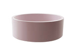 New Ultra Modern concrete cement wash basin counter top Matt Pink Round basin 2022