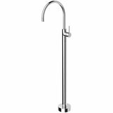 Brushed stainless steel 304 Free Standing  Bath tub Mixer Spout Freestanding spout filler Outdoor