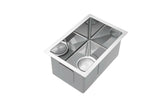 The First Polished stainless steel Mirror 304 single small bowl kitchen sink hand made pantry 450*300 mm