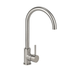 2023 Matte Black Goose neck Swivel Kitchen tap stainless steel PVD plated